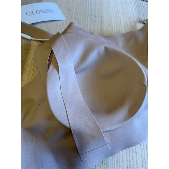 Glosiw Nursing Bra Size Medium Wireless Nylon Spandex - Picture 8 of 8